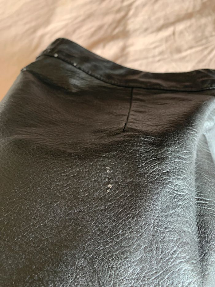 Jupe simili cuir - photo numéro 3