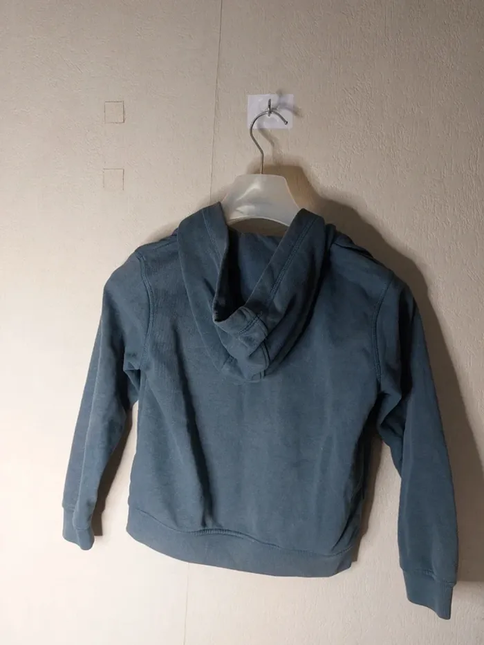 Veste a fermeture bleu " Vertbaudet" - photo numéro 2