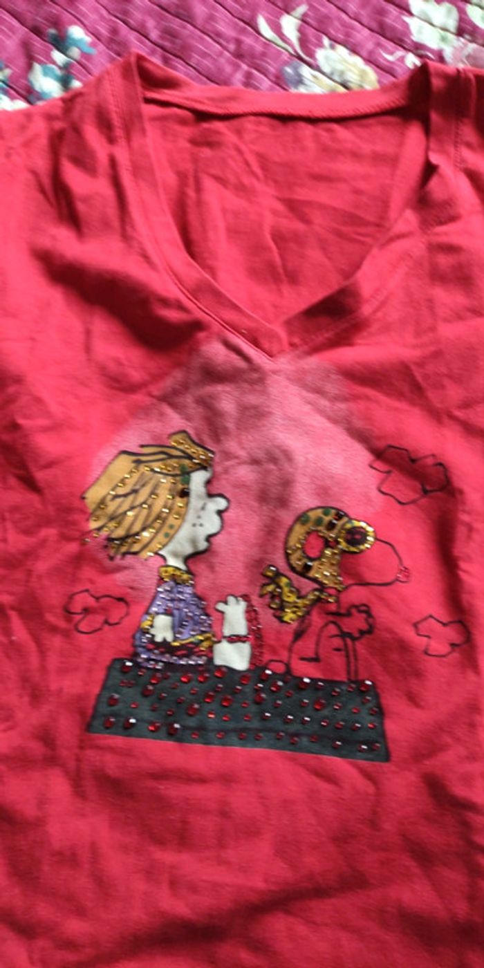 Haut Snoopy taille l - photo numéro 2