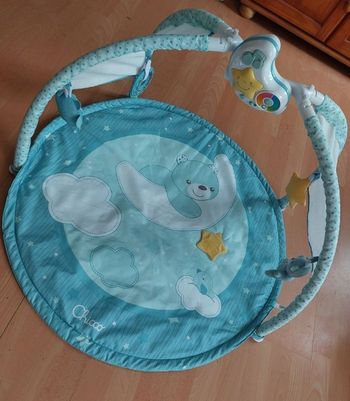 Tapis d'éveil chicco bleu