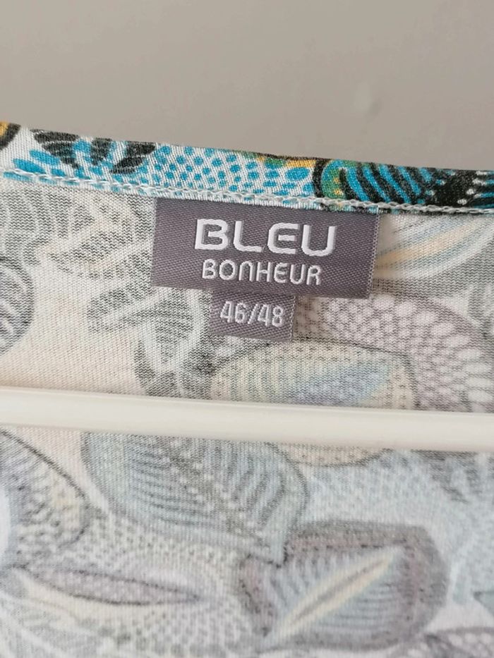 Tee Bleu Bonheur 46.48 base bleu - photo numéro 3