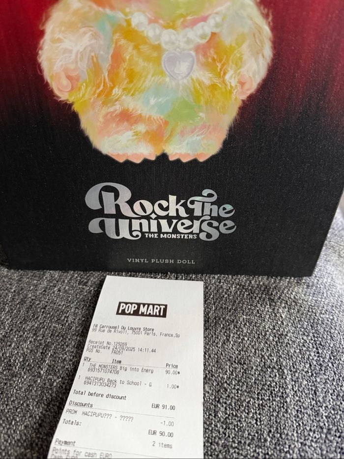 Labubu Big into Energy Series-Rock the universe - photo numéro 3