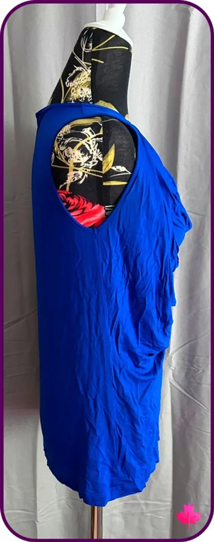 🌷teeshirt bleu nuit*🌷 - photo numéro 2