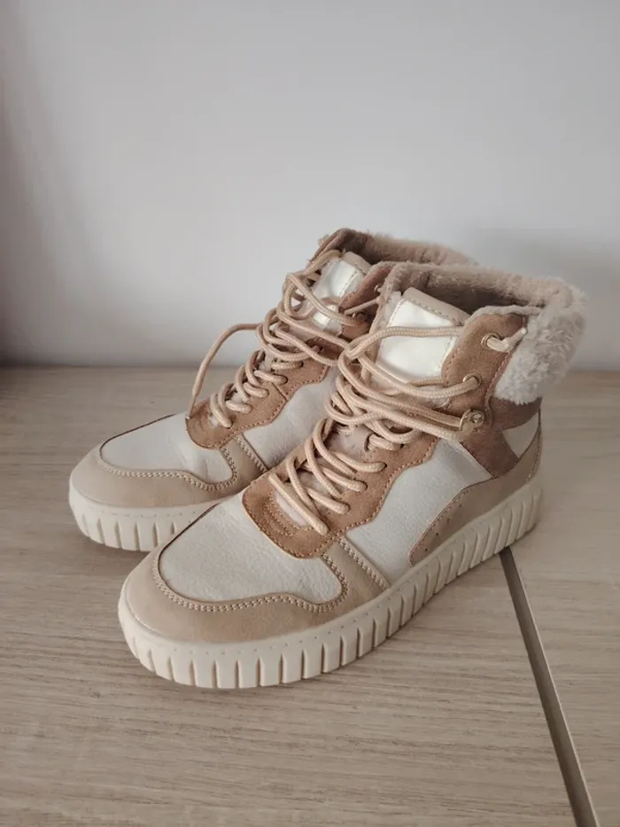 Chaussures/baskets montantes femme - photo numéro 8