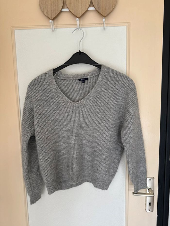 Pull gris Kiabi taille XL
