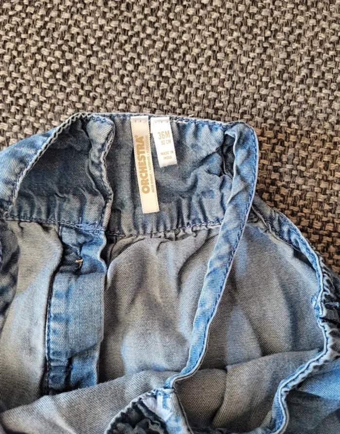 Combishort fille et son chapeau 36 mois - photo numéro 4