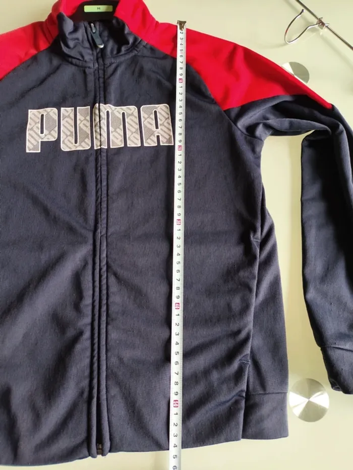 🧥🔴 Veste zippée de sport PUMA – 11/12 ans – Bon état - photo numéro 6