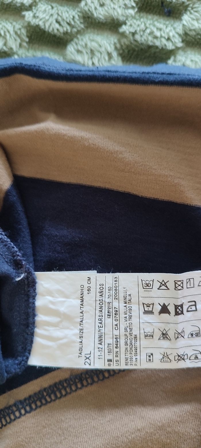 Tee shirt Benetton 11 12 ans - photo numéro 5