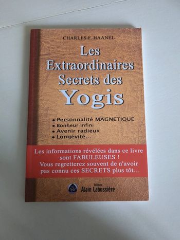 Livre - les extraordinaires secrets des yogis