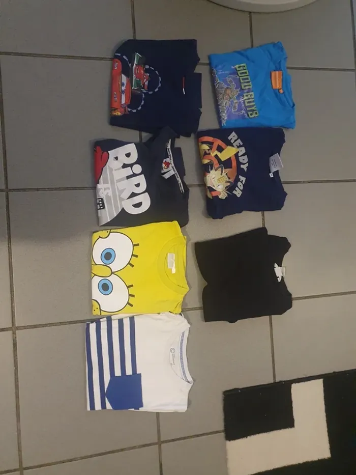 lot tee-shirts