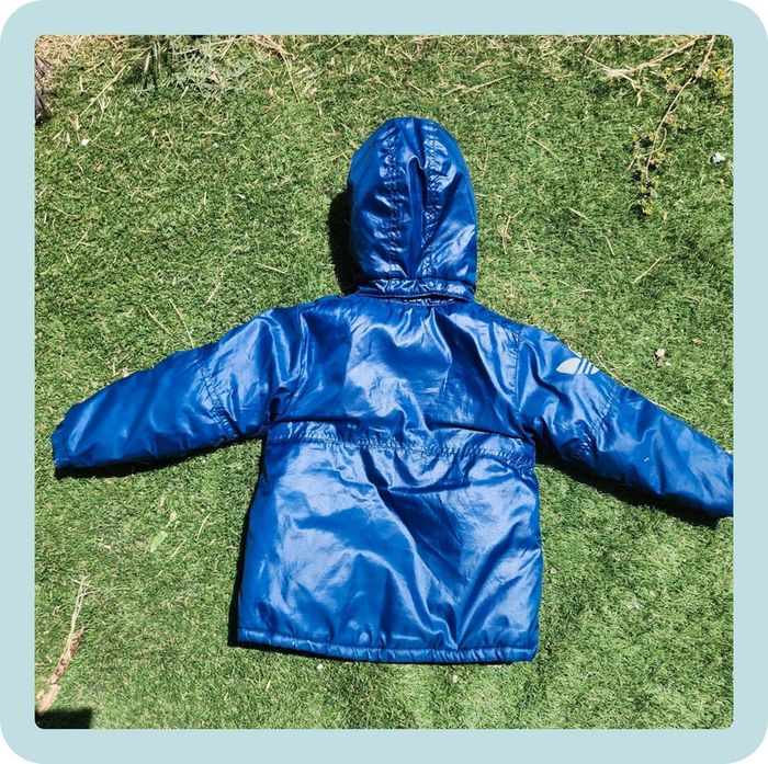 Doudoune bleue Adidas 4ans - photo numéro 3