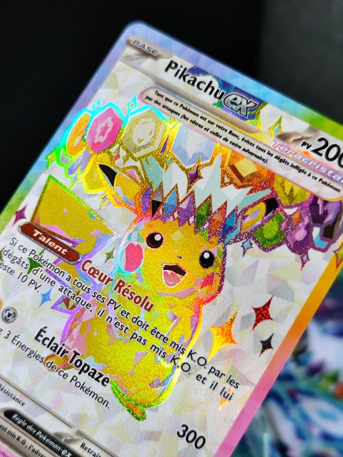 Carte pokémon neuve 🇨🇵 Pikachu 219/191 Étincelles Déferlantes - photo numéro 4