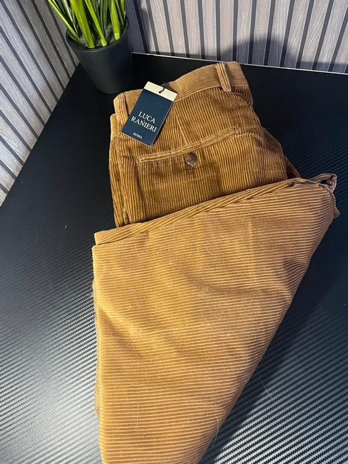 Pantalon velours Lucas Ranieri - photo numéro 2