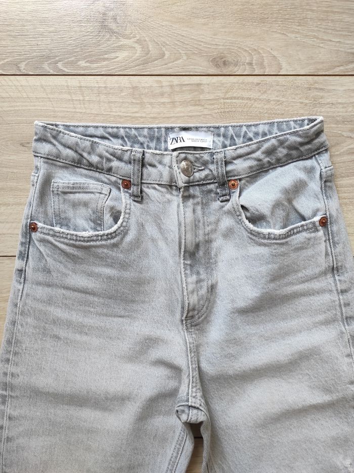 Jean troué Zara gris - photo numéro 2