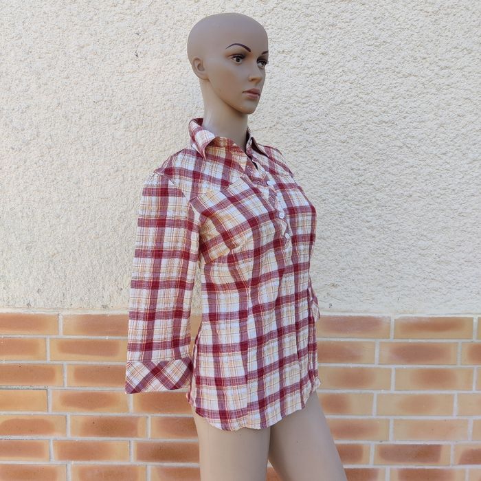 Chemise à carreaux femme enceinte H&M mama taille S
