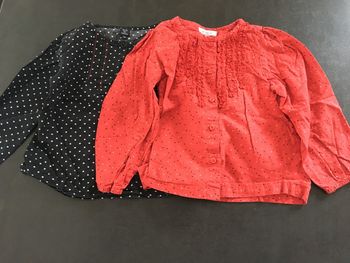 Lot de 2 blouses