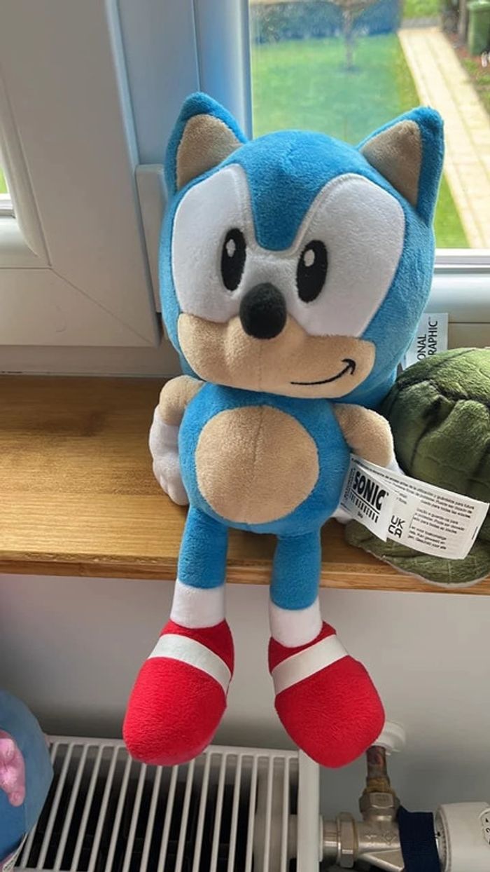 Peluche sonic