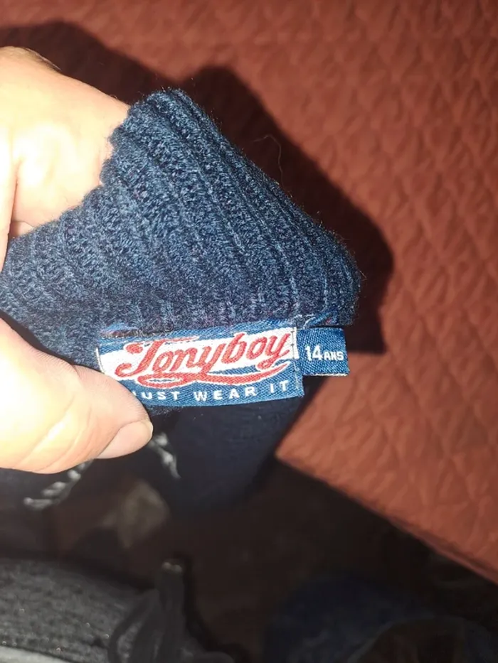 Gilet a zippé 14 ans garçon - photo numéro 3