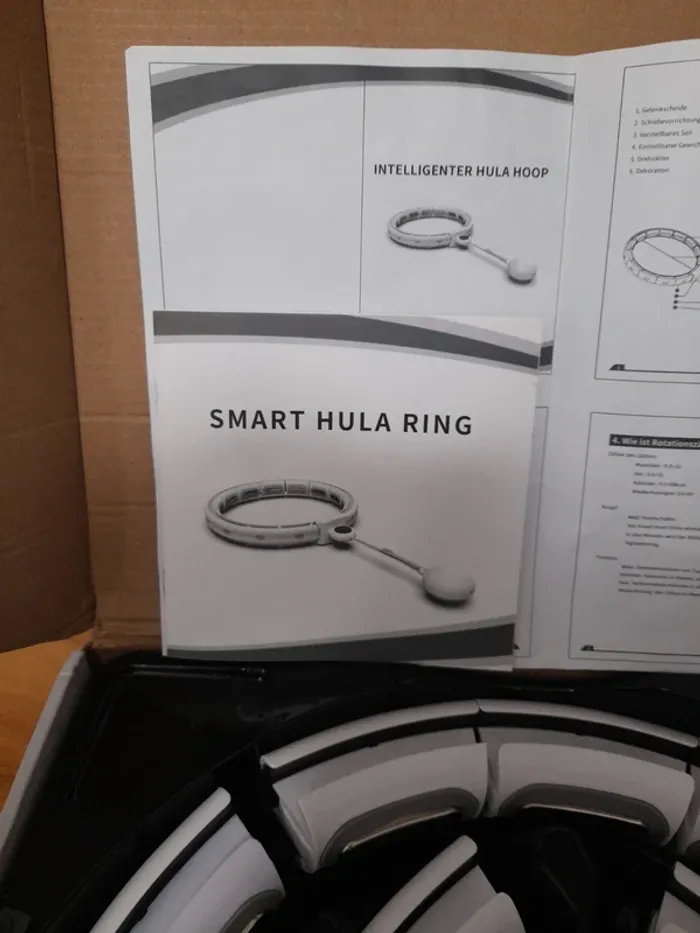 Hula hoop anneau sport ventre - photo numéro 3