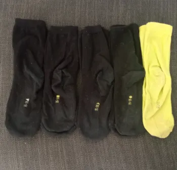 Lot 5 paires chaussettes ville 35-38