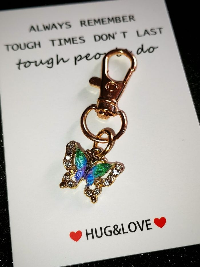 porte clé papillon - photo numéro 2