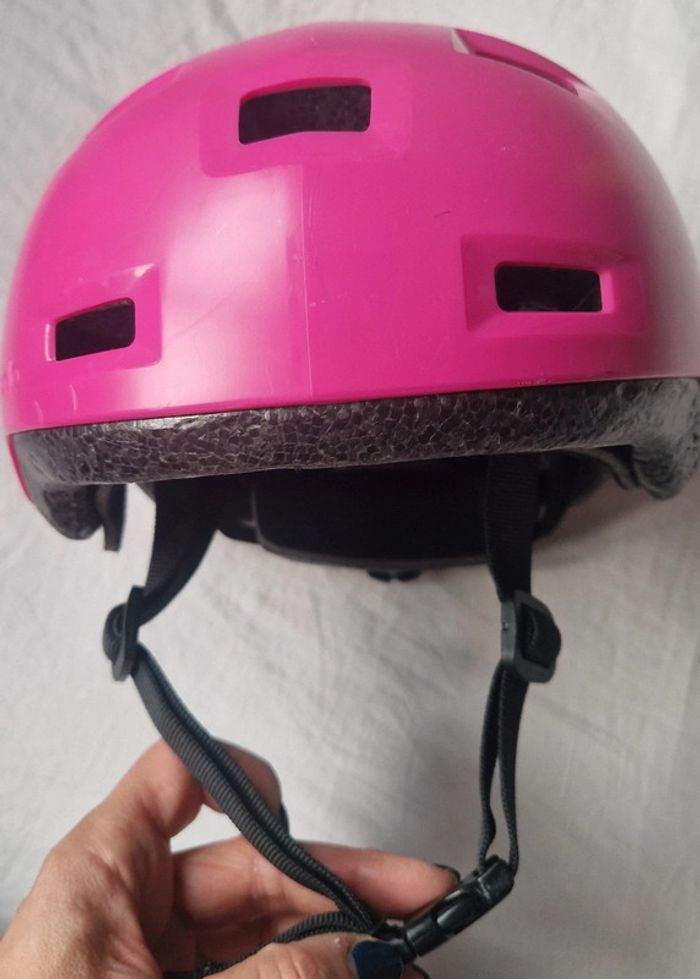 Casque vélo rose 47 à 52cm taille XS - photo numéro 3