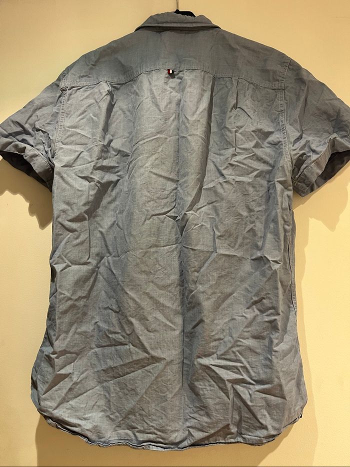 Chemise Superdry bleu manches courtes - photo numéro 5