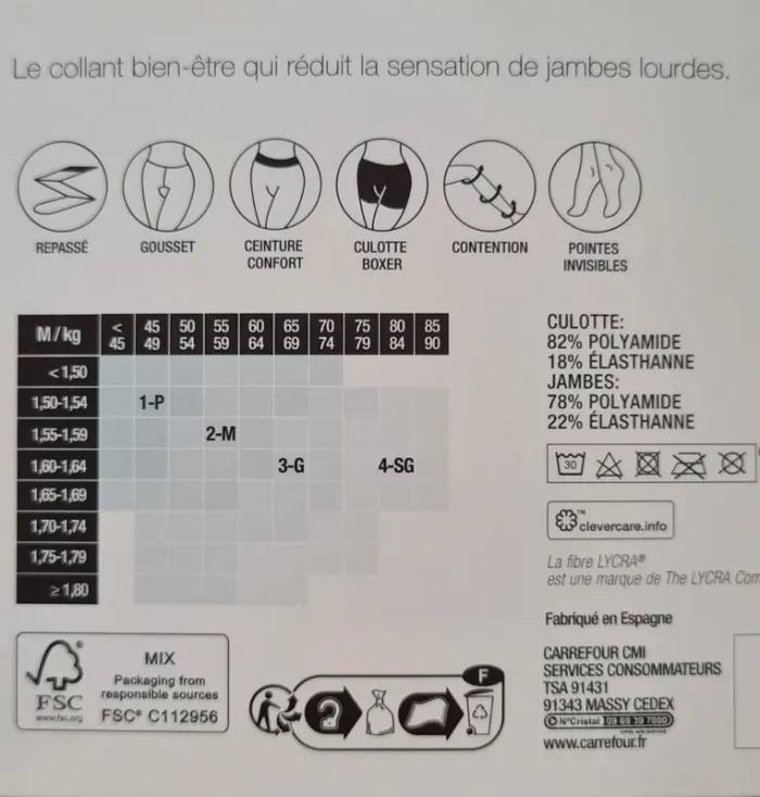 Collant beige Neuf - photo numéro 5
