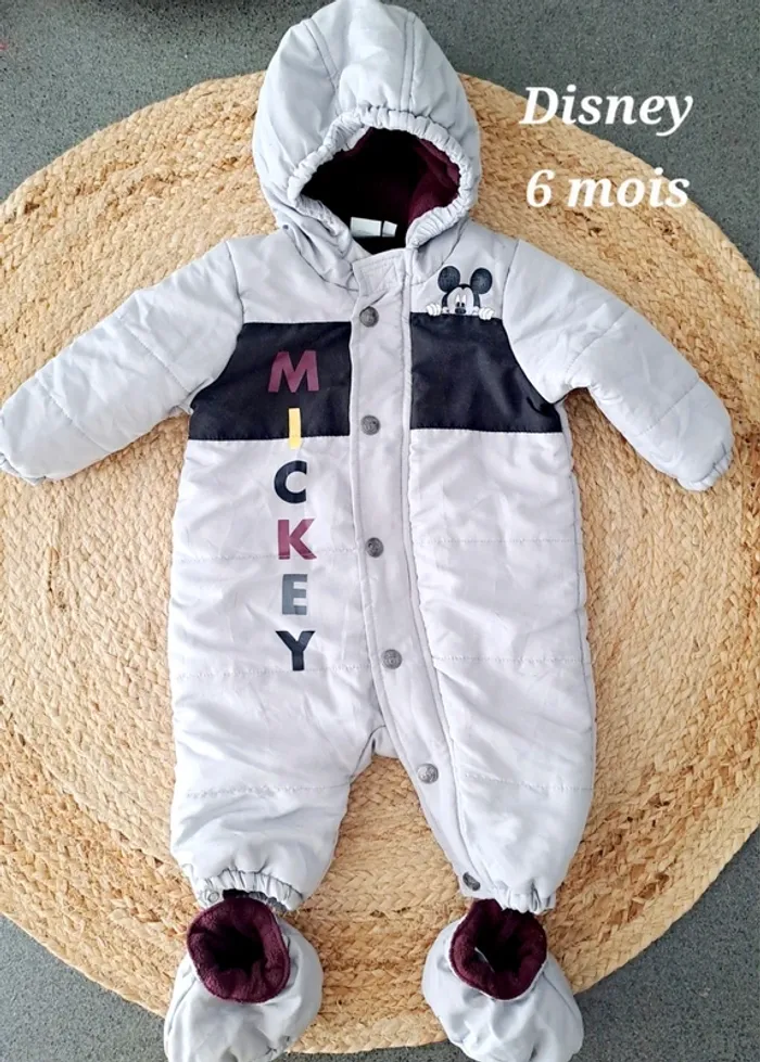 Combinaison combipilote Disney mickey 6 mois