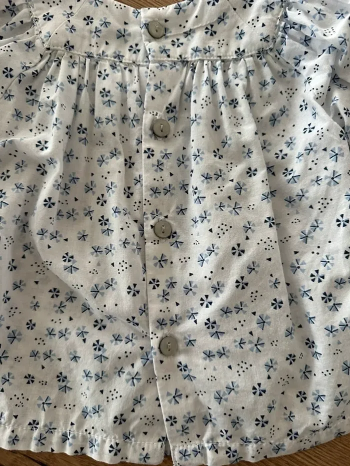 Ensemble blouse fleurie - photo numéro 6