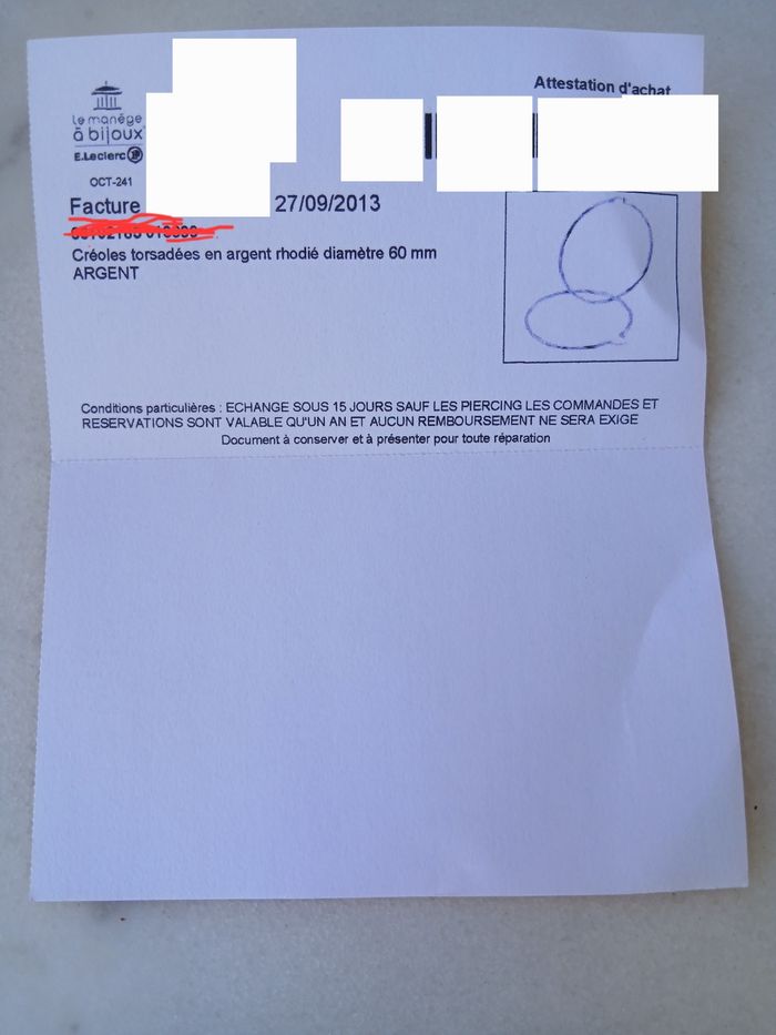 Créoles torsadées en argent - photo numéro 3