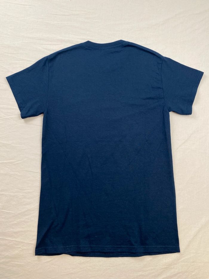 T-shirt imprimé sport USA, homme, été, Bleu marine S - photo numéro 3