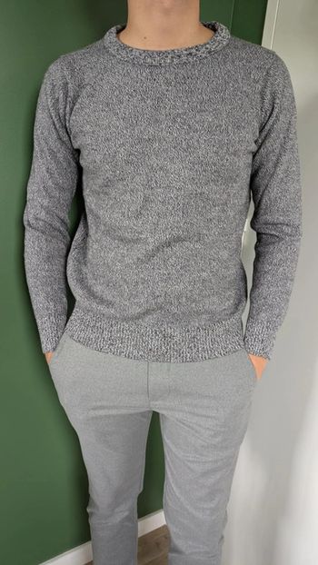 Pull Kulte - Laine - noir et blanc - M