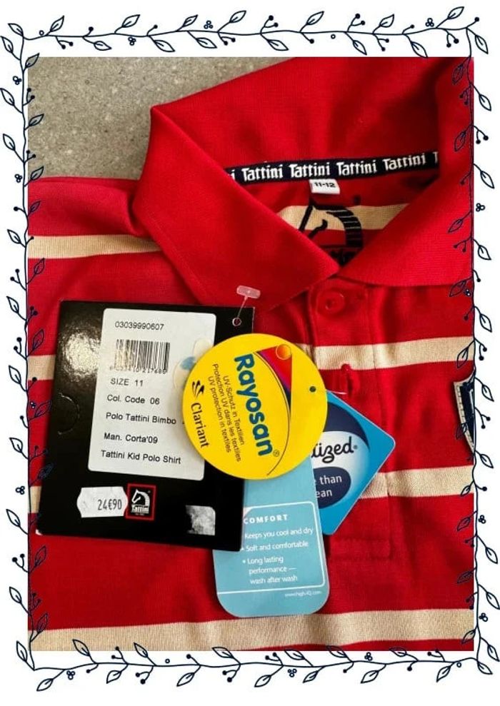Polo Tattini taille 11/12 ans, neuf valeur 25€ - photo numéro 2