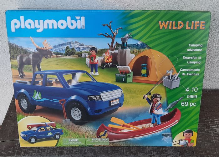 Neuf - Playmobil Wild Life 5669 Excursion et camping