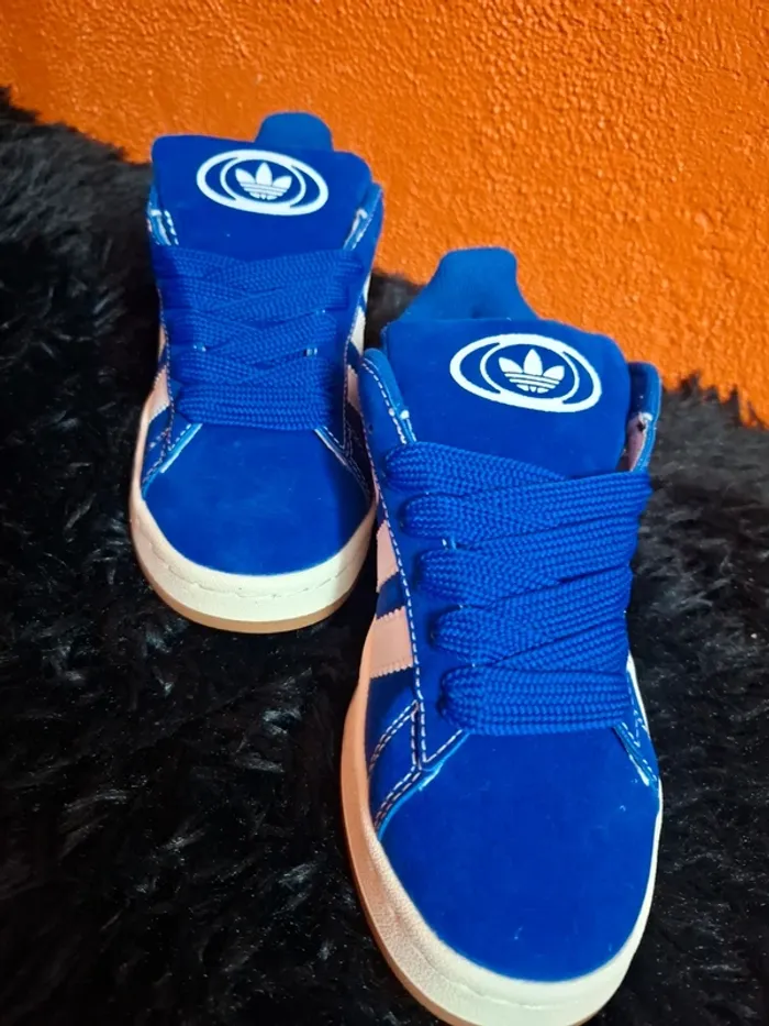 Jolie adidas campus bleu roi - photo numéro 4