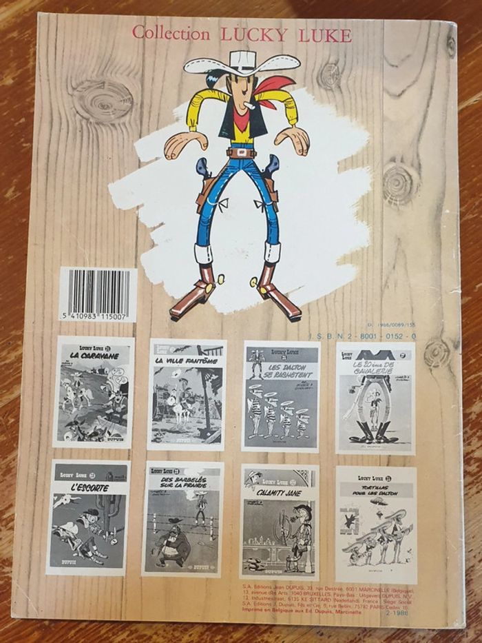 BD Lucky Luke - Le Juge - Dupuis souple 1978 - photo numéro 2