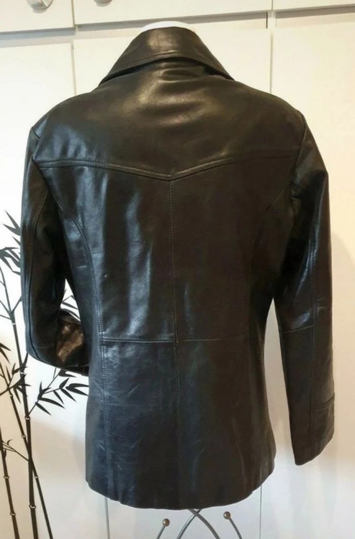 Belle veste cuir noir homme de la collection Jules de taille M. - photo numéro 10
