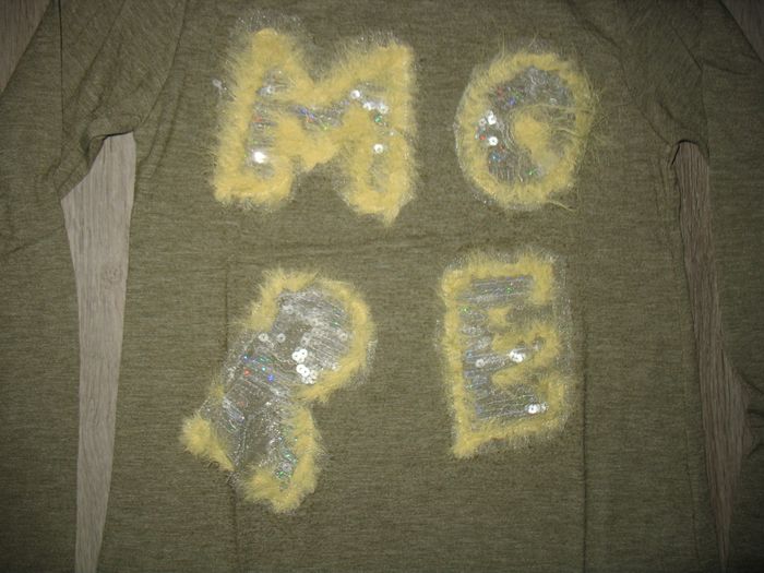 TEE SHIRT ML KAKI FILLE "ZARA KIDS" - 7 / 8 ANS - n°01 - photo numéro 3