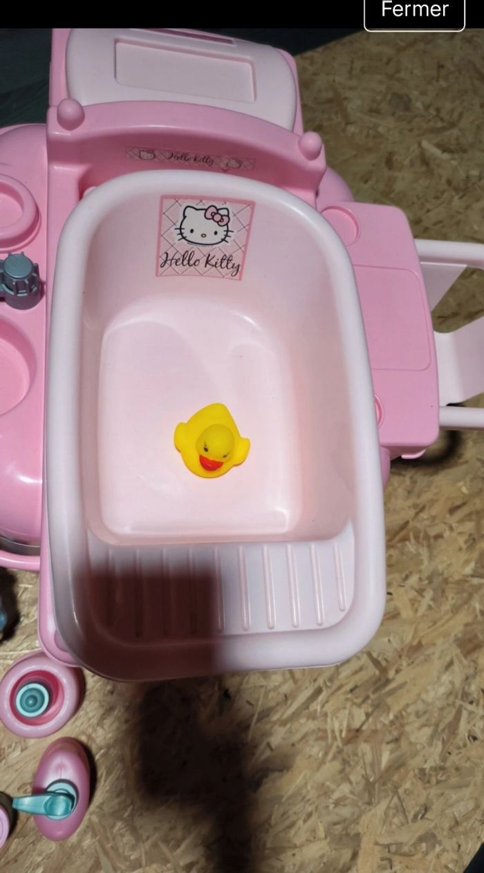 Table à langer accessoires poupée