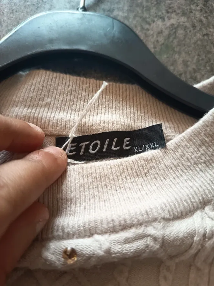 Pull fin taille xl/xxl étoile - photo numéro 2