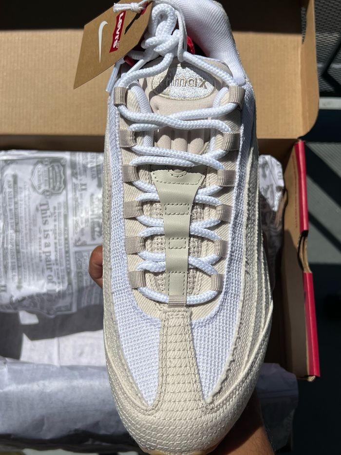 Nike Air Max 95 OG x Levis Light Orewood Brown - photo numéro 3