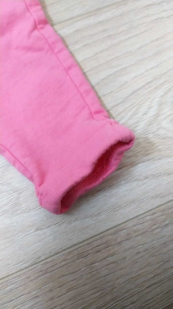 Ensemble 3/6 mois mi saison fleurs noeud - photo numéro 5