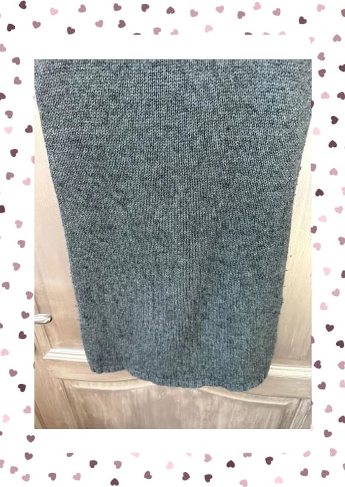 Robe en laine IKKS taille S grise - photo numéro 15