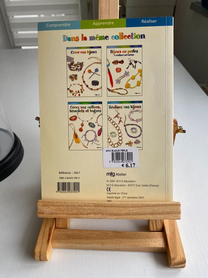 Lot de deux livres bijoux en perles - photo numéro 5