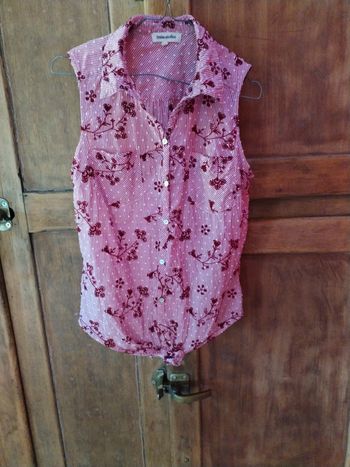 Chemise sans manches