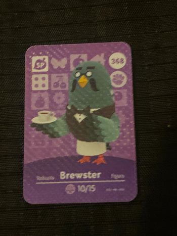 mini carte amiibo Brewster