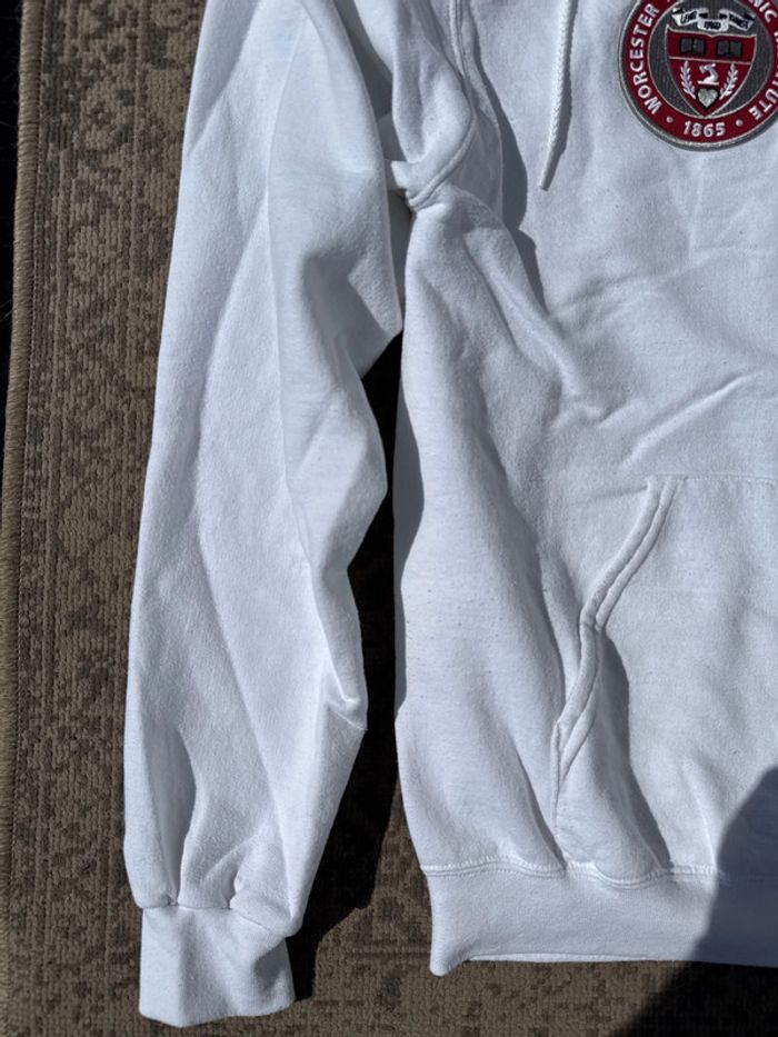 Sweat à capuche Champion WPI blanc – Taille S - photo numéro 4