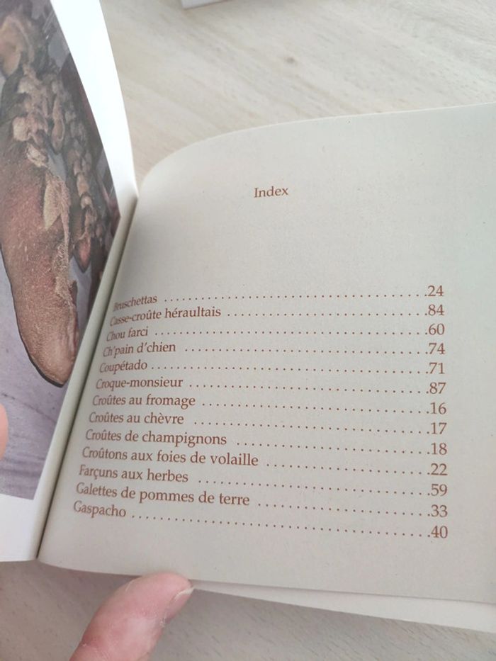 Lot 3 livres Crumbles recettes au pain perdu faites sauter les crêpes - photo numéro 6