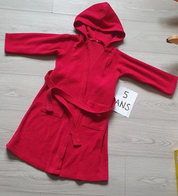 Peignoir polaire avec Capuche 5ans mixte